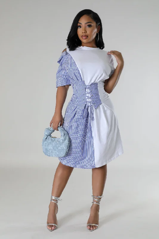 Seasonal Clearance Walk Behind Me Dress