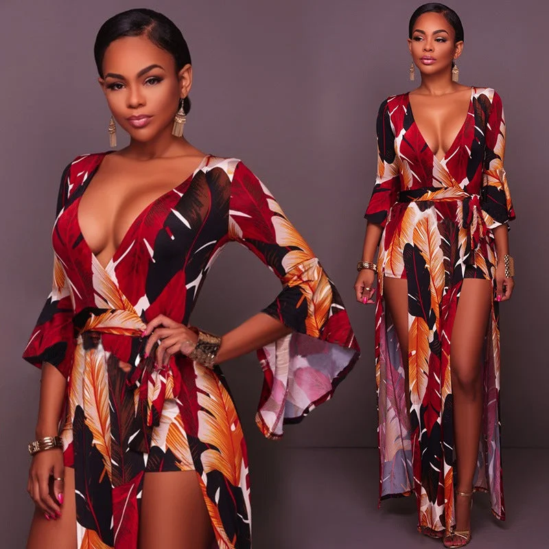 Orange print