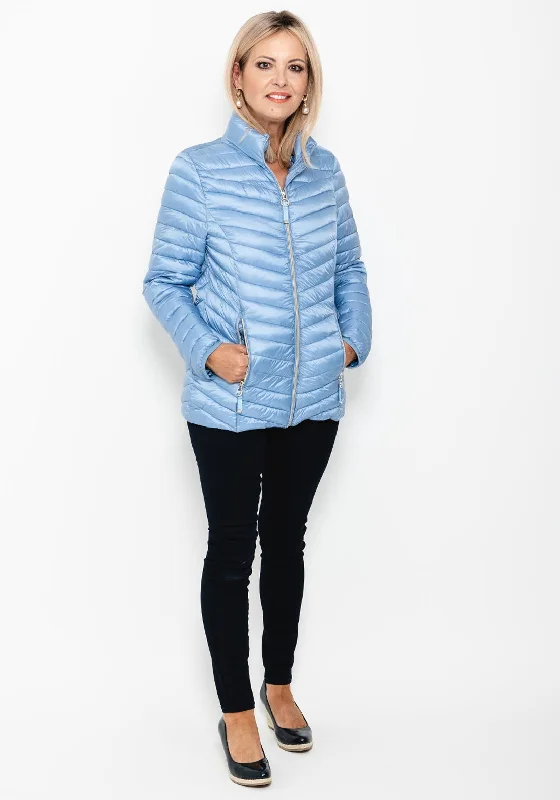 Special Promotion Normann Down Free Quilted Short Jacket, Blue