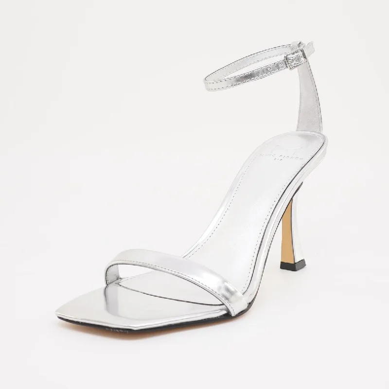 Price Cut Jalina Silver Stiletto Heels