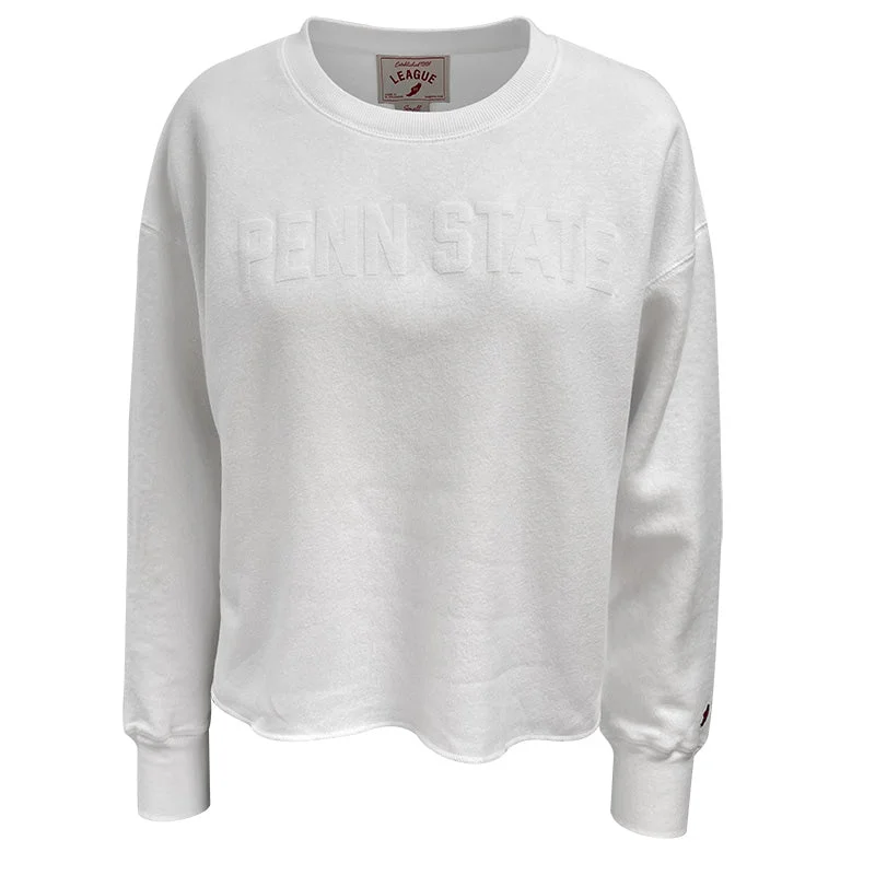 Hurry In League Ladies Reverse Fleece Crew