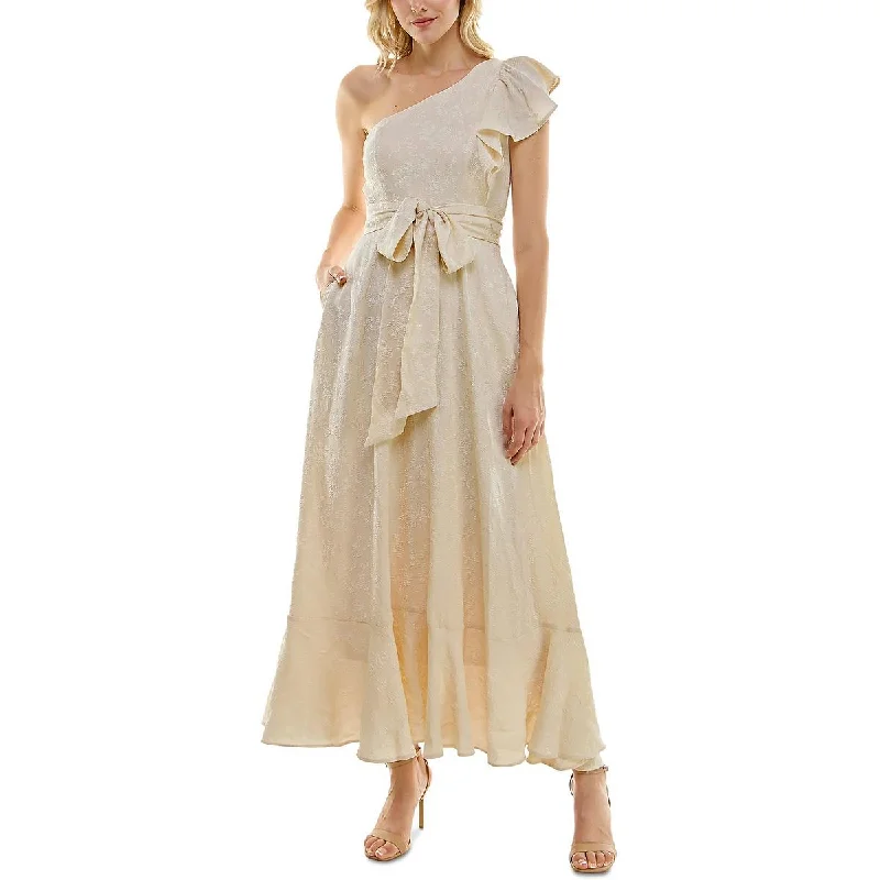 Special Price Maison Tara Womens Textured Long Maxi Dress