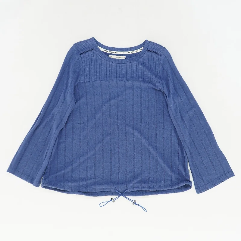 Great Bargains Blue Long Sleeve Blouse