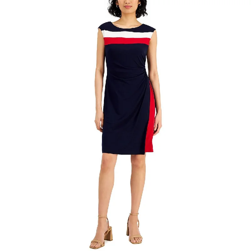 Overstock Connected Apparel Womens Office Knee-Length Sheath Dress