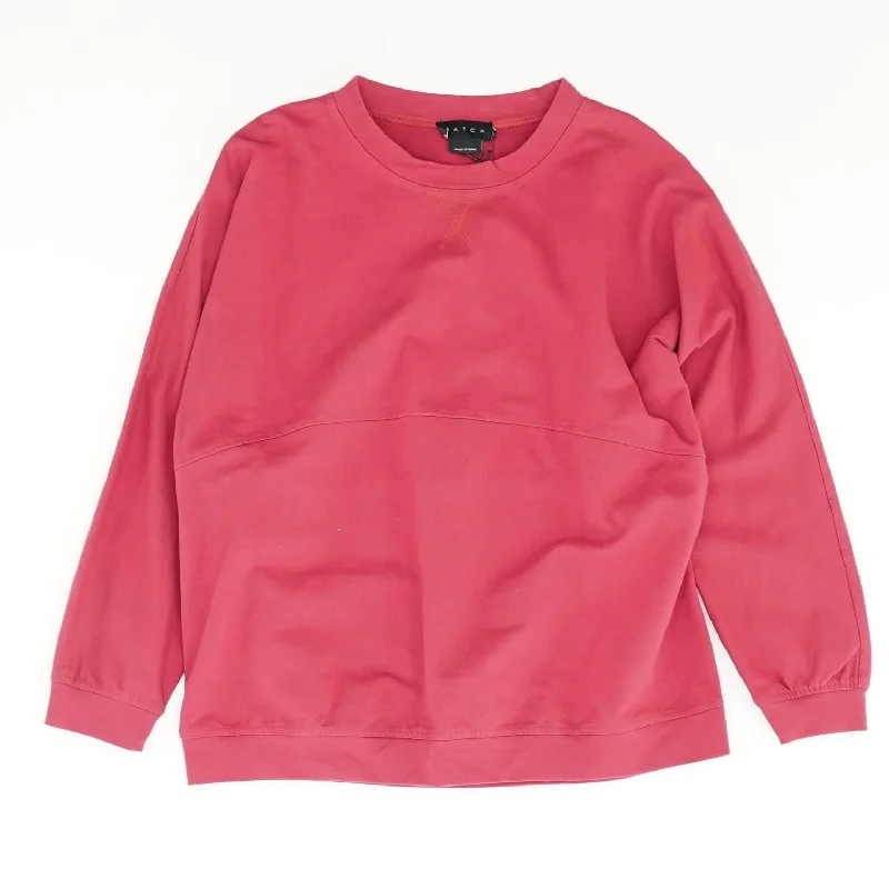 Today’s Deal Red Solid Sweatshirt