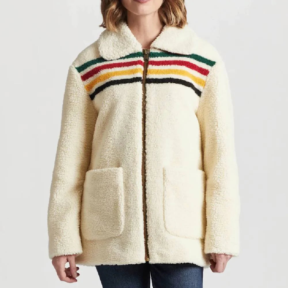 Price Reduction PENDLETON WOMEN'S GLACIER SUNSET SHERPA FLEECE JACKET